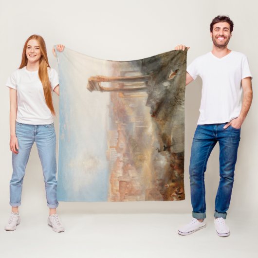 Couverture Polaire William Turner British - Moderne Rome-Campo Vaccin (En situation)