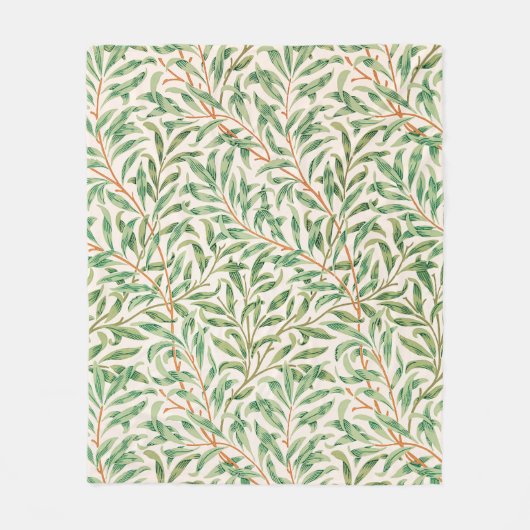 Couverture Polaire Willow Bough par William Morris (Devant)
