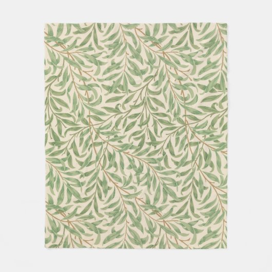 Couverture Polaire Willow Bough (par William Morris) Fleece Blanket (Devant)