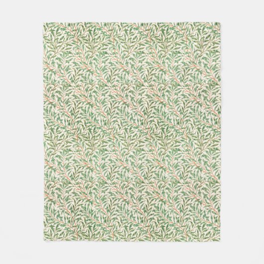 Couverture Polaire Willow Bough par William Morris Fleece Blanket (Devant)