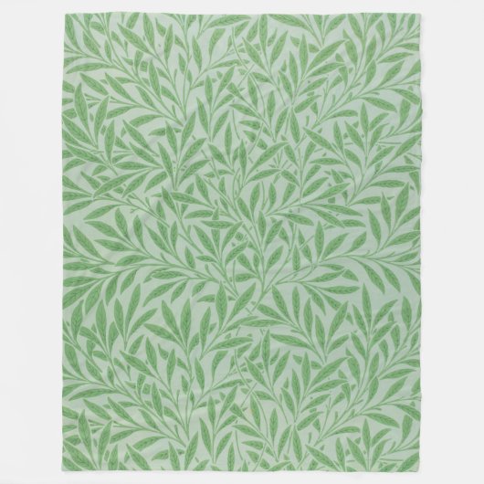 Couverture Polaire Willow Motif, William Morris (Devant)
