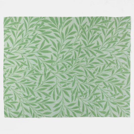 Couverture Polaire Willow Motif, William Morris (Devant (Horizontal))