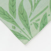 Couverture Polaire Willow Motif, William Morris (Coin)