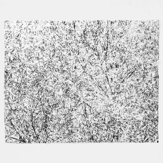 Couverture Polaire Willow se déleave. Abstract (Devant (Horizontal))