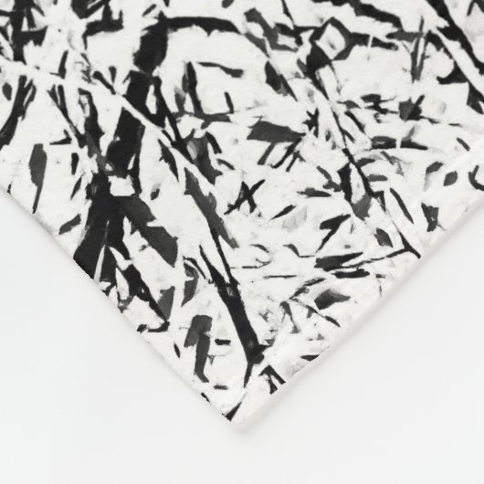 Couverture Polaire Willow se déleave. Abstract (Coin)