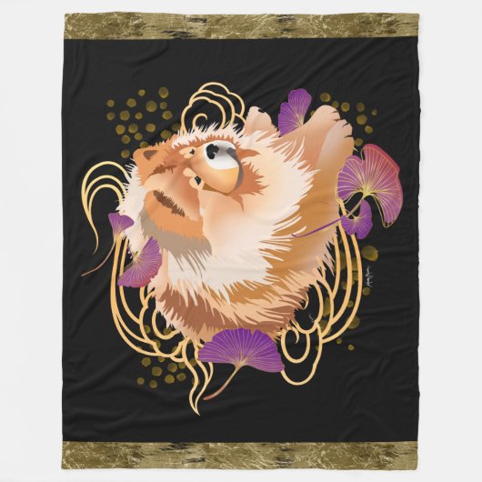 Couverture Polaire WINDSONG - Chow polaire - 3 tailles (Devant)