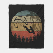 Couverture Polaire WINDSURFER vintage (Devant)