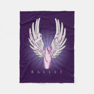 Couverture Polaire Winged Ballet (Dance) Fleece Blanket