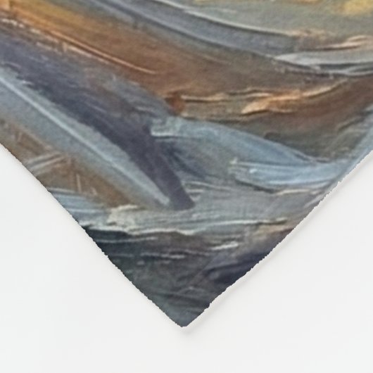 Couverture Polaire Winter Goddess & White Wolf (Coin)