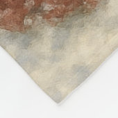 Couverture Polaire Winter Snowman Scene Fleece Blanket – Cozy Medium (Coin)