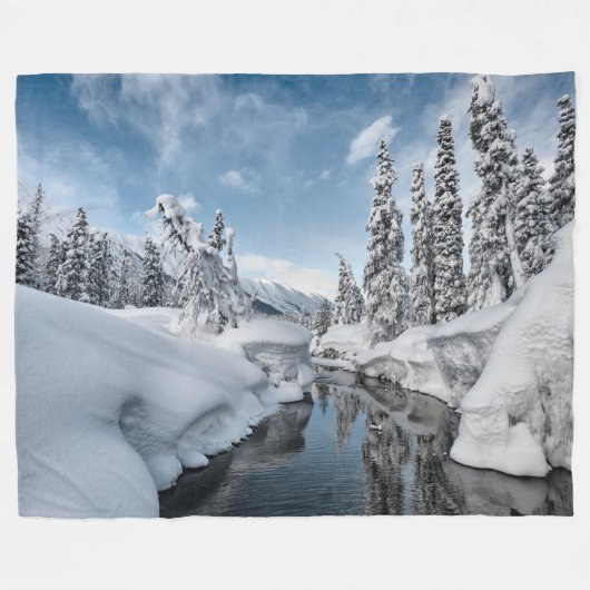 Couverture Polaire Winter Wonderland (Devant (Horizontal))