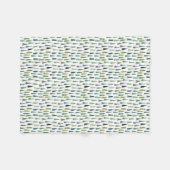 Couverture Polaire Winterholiday Evergreen Trees (Devant (Horizontal))