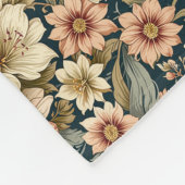 Couverture Polaire Wintry Floral Azaleas and Rose (Coin)