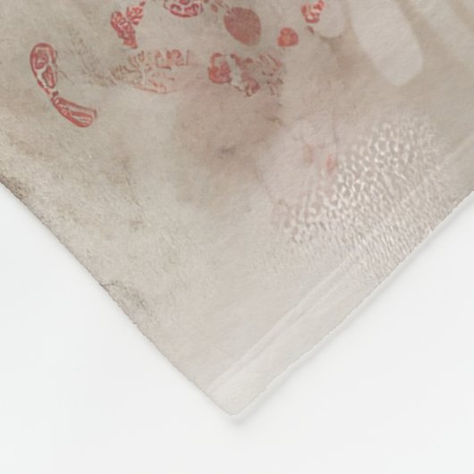 Couverture Polaire Wirefox Terrier Chien de Noël de neige (Coin)