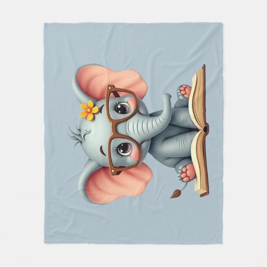 Couverture Polaire Wise Baby Elephant (Devant)