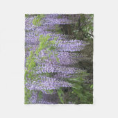 Couverture Polaire Wisteria Blanket pour les amoureux des fleurs (Devant)