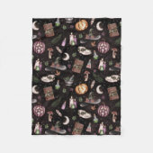 Couverture Polaire Witchy Woodland (Devant)