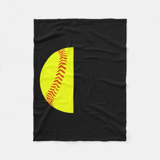 Couverture Polaire With Jesus In Her Heart And A Softball She Is Unst (Devant)