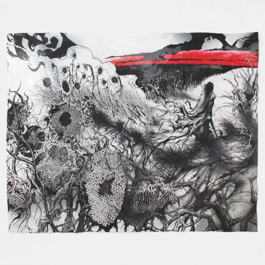 Couverture Polaire Withering Fields of the Crimson Dusk (Devant (Horizontal))