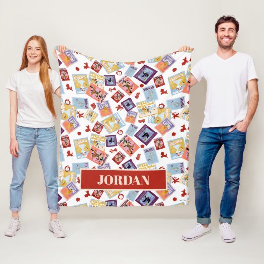 Couverture Polaire Wizard of Oz™ Character Print Toss Pattern (En situation)