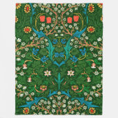Couverture Polaire WM Morris Blackthorn Motif Art nouveau (Devant)