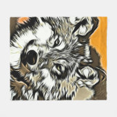 Couverture Polaire Wolf 2014-0978 (Devant (Horizontal))