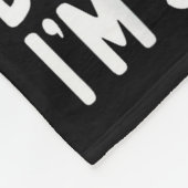 Couverture Polaire Wolf I'm Gonna Let Karma Fix It Cause If I Fix It (Coin)