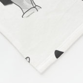 Couverture Polaire Wolf Silhouette (Coin)