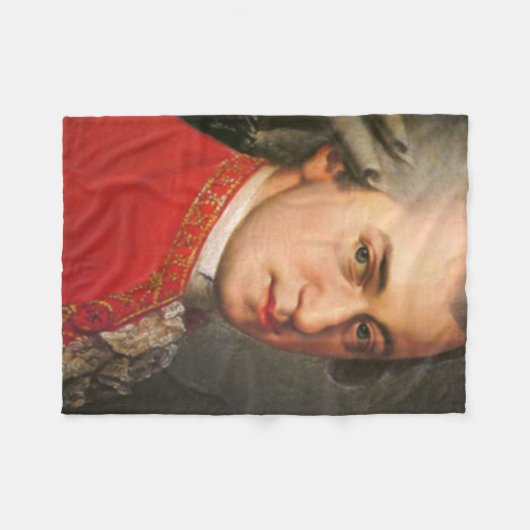 Couverture Polaire Wolfgang Mozart (Devant (Horizontal))