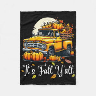 Couverture Polaire Women It's Affaire Y'all Pumkin Truck Autumn Tree