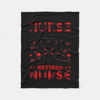 Couverture Polaire Womens Being Nurse Is A Choice Being A Retired Nur