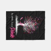 Couverture Polaire Womens Breast Cancer Awareness, In October We Wear (Devant (Horizontal))