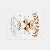 Couverture Polaire Womens Espresso Martini Social Club Drinking Tail  (Devant (Horizontal))