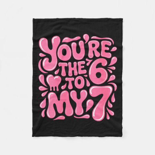 Couverture Polaire Women's Funny Valentines Day 67 Meme Couples You'r (Devant)