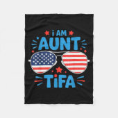 Couverture Polaire Womens I Am Aunt Tifa Tee (Devant)