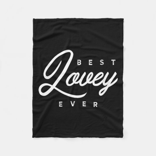 Couverture Polaire Womens Lovey Design_ Lovey Ever V-neck (Devant)