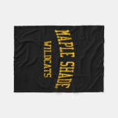 Couverture Polaire Womens Maple Shade High School Hs Maple Shade Nj V (Devant (Horizontal))