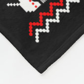 Couverture Polaire Womens Merry Woofmas Black German Shepherd Dog San (Coin)