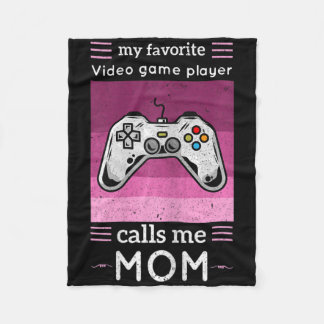 Couverture Polaire Womens My Favori Video Joueur Me Appelle Maman
