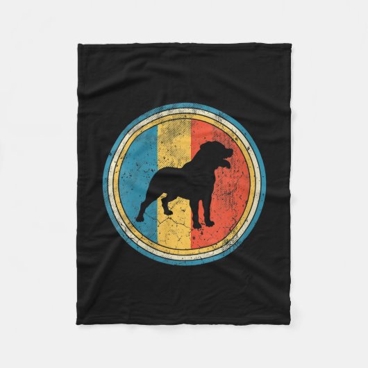 Couverture Polaire Womens Rottweiler (Devant)