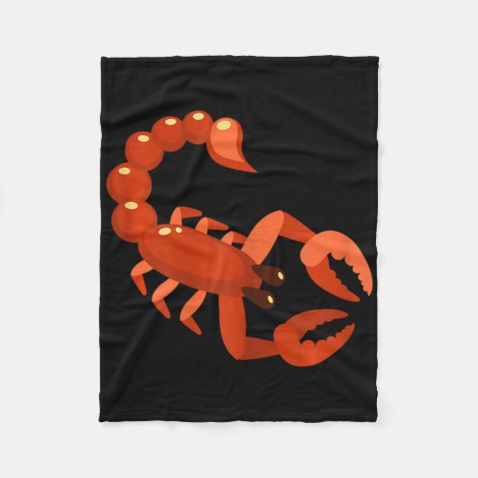 Couverture Polaire Womens Scorpio Zodiac October Novembre Birthday Au (Devant)