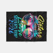 Couverture Polaire Womens Sisters On The Loose Sisters Trip 2026 Funn (Devant (Horizontal))