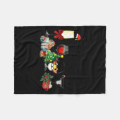 Couverture Polaire Womens Spellbind Wine Gl Of Santa Claus Gift Chris (Devant (Horizontal))