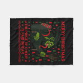 Couverture Polaire Womens The Price Of Cheer Is Paid In Fear Christma (Devant (Horizontal))