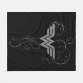 Couverture Polaire Wonder Woman | logo Beauty Bliss (Devant (Horizontal))