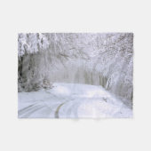 Couverture Polaire Wonderland of Snow (Devant (Horizontal))