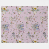 Couverture Polaire Woodland thème bébé (Devant (Horizontal))