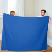 Couverture Polaire Wool blanket in blue, warm blue wool blanket
