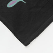 Couverture Polaire Words Speak Kindness Insrational Floral Sitive  (Coin)