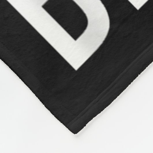 Couverture Polaire Work Hard And Be Nice - Motivational Quote  (Coin)